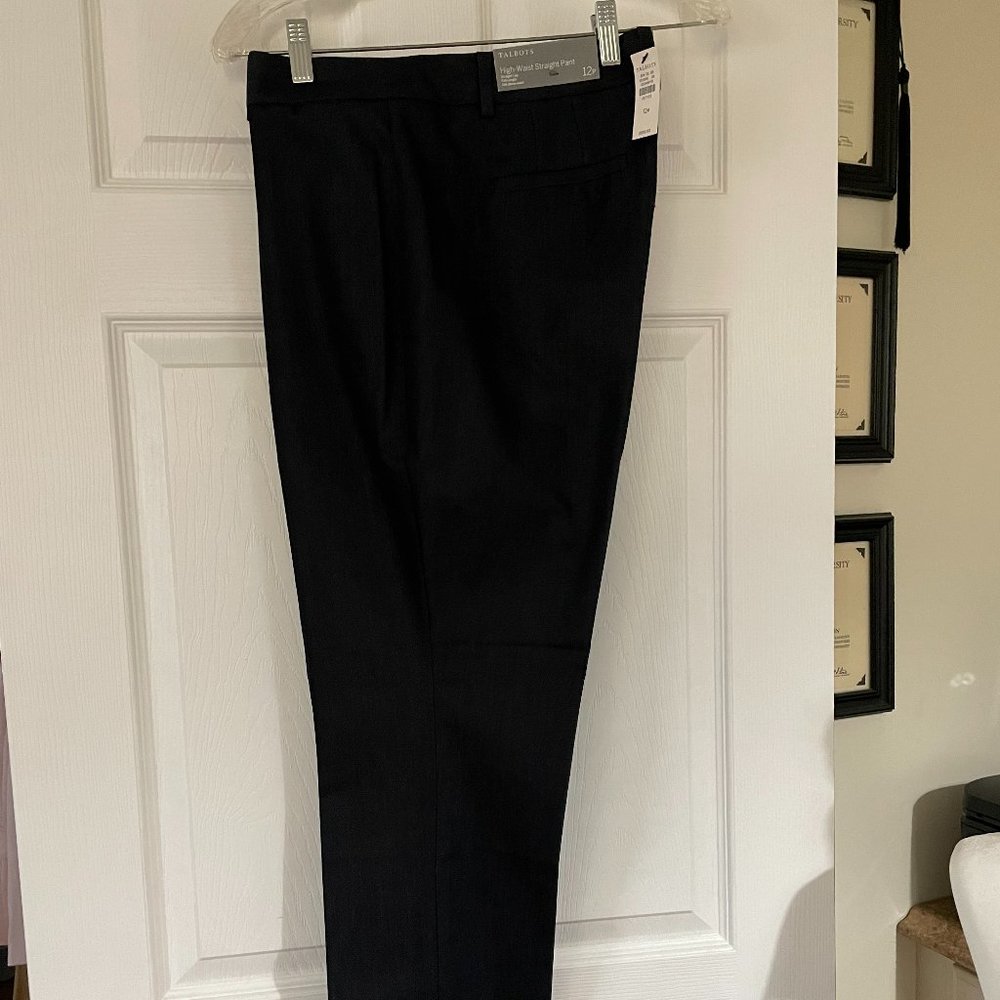 NWT Talbot High waist straight pants